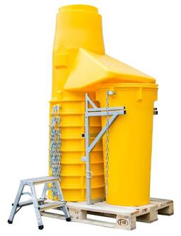 Zsyp do gruzu el. podstawowy + stelaż na wynajem