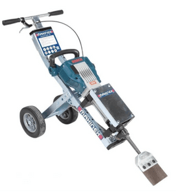 Młot wyburzeniowy Bosch  z wózkiem   Makinex  do usuwania podług na wynajem